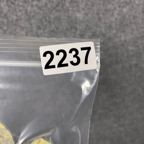 Island Green Mens Polo Shirt XL Yellow Floral Tile Print Short Sleeve *See Pics - Picture 10 of 10